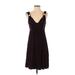 Fashion's Best Kept Secret Cocktail Dress - Bridesmaid: Burgundy Hearts Dresses - Women's Size Small