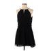 Joie Casual Dress - A-Line: Black Solid Dresses - Women's Size X-Small