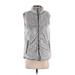 Love Tree Faux Fur Vest: Silver Jackets & Outerwear - Women's Size Small