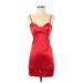 Primark Casual Dress - Mini: Red Dresses - Women's Size 2