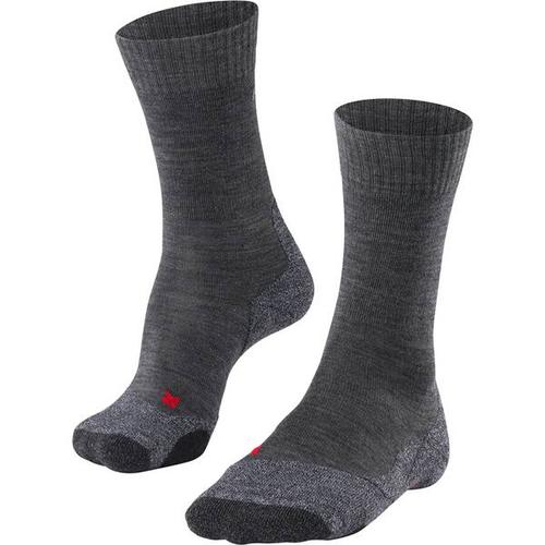 FALKE TK2 Damen Socken, Größe 39-40 in Asphaltgrau