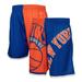 Men's Mitchell & Ness Blue New York Knicks Big Face 5.0 Fashion Shorts