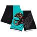 Men's Mitchell & Ness Teal Vancouver Grizzlies Big Face 5.0 Fashion Shorts