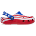 Crocs Multi Kids’ Classic American Flag Clog Shoes