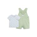 Little Me Boys' Frogs Shortall Set - Baby