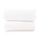 Cot Bed Jersey Fitted Sheets (2 Pack) - White