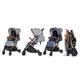 Airline Approved Foldable Cabin Stroller Pushchair,Grey