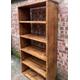 Rustic pine bookcase