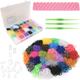 5600 Piece Colourful Loom Band DIY Kit - Loom Board, S Clips & Hook Included - Bracelet Making / Creative Toys
