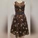 Anthropologie Dresses | Anthropologie Dress - Frock By Tracy Reese | Color: Black/Brown | Size: 8