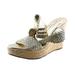 Jessica Simpson Shoes | Jessica Simpson Size 9 M Champagne Ankle Strap Synthetic Women Sandal Shoes | Color: Cream | Size: 9
