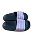Adidas Shoes | Adidas Purple Slide Sandals Sz 12 Kids Girls Open Toe Shoes | Color: Purple | Size: 12g