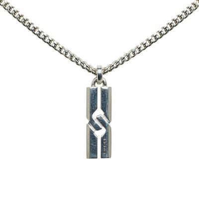 Gucci Jewelry | Authentic Gucci Silver Knot Infinity Necklace | Color: Silver | Size: Os