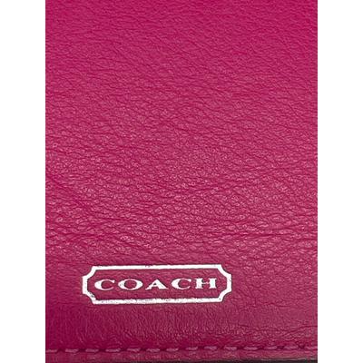 Coach Tablets & Accessories | Coach Pink Leather 10” Ipad Sleeve Tablet Cover Case | Color: Pink | Size: Os