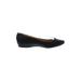 Elena Solano Flats: Black Shoes - Women's Size 38