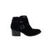 White Mountain Ankle Boots: Black Shoes - Women's Size 8