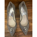 Michael Kors Shoes | Michael Kors Size 8 Caroline Gray Suede Heel Shoes | Color: Gray | Size: 8