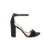 Sam Edelman Heels: Black Solid Shoes - Women's Size 9 1/2