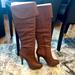 Jessica Simpson Shoes | Jessica Simpson Js Audrey Chocoholic Juba Calf Boots 9m Leather Upper/Lining | Color: Brown | Size: 9