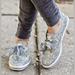 Kate Spade Shoes | Keds X Kate Spade New York Champion Glitter Sneakers | Color: Silver/White | Size: 8.5