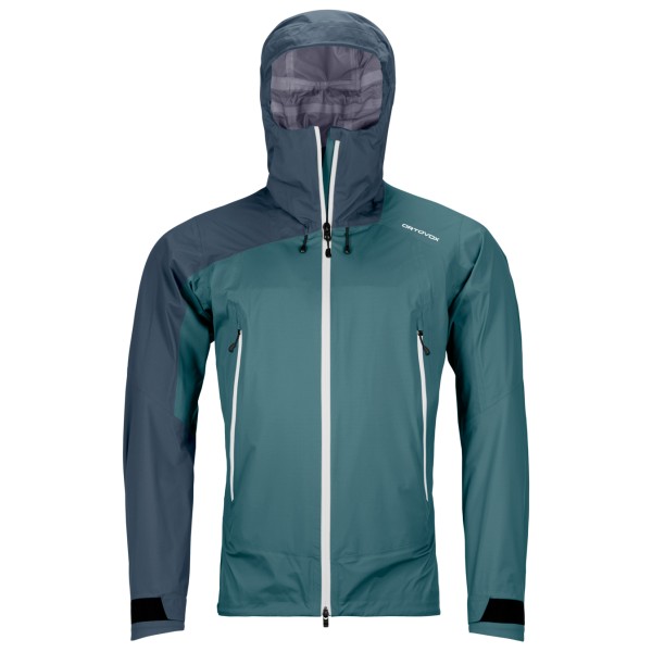 Ortovox - Westalpen 3L Light Jacket - Regenjacke Gr M türkis/blau