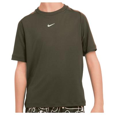 Nike - Kid's Multi Dri-FIT Training T-Shirt - Funktionsshirt Gr S braun