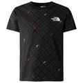 The North Face - Teen's S/S Simple Dome Tee Print - T-Shirt Gr M schwarz