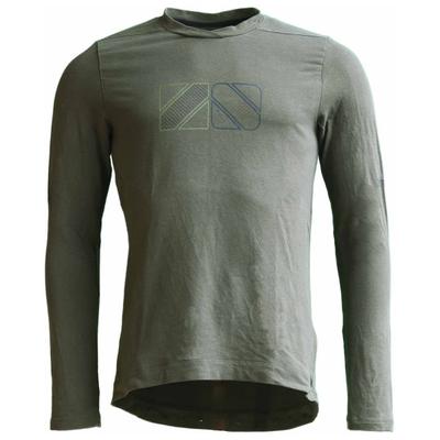 Zimtstern - Ecoflowz Shirt L/S - Radtrikot Gr M oliv Image
