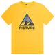 Picture - Authentic Tee - T-Shirt Gr S gelb