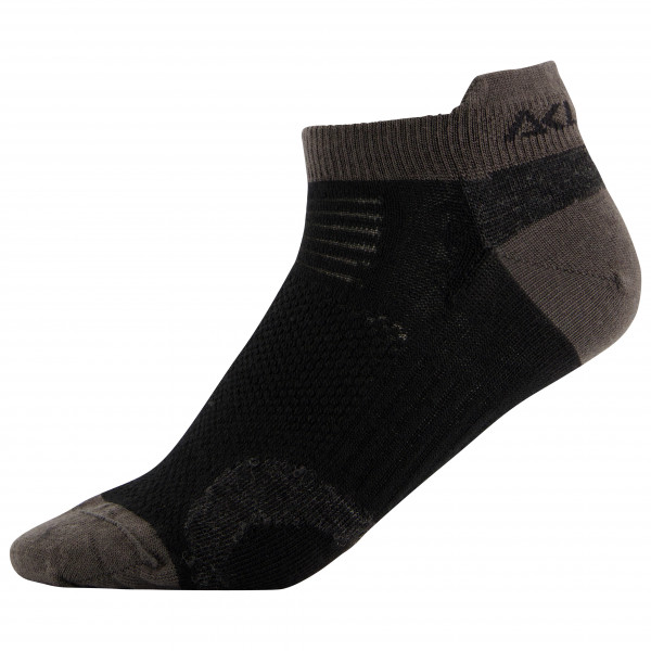 Aclima - Ankle Socks 2-Pack - Merinosocken 44-48 | EU 44-48 schwarz