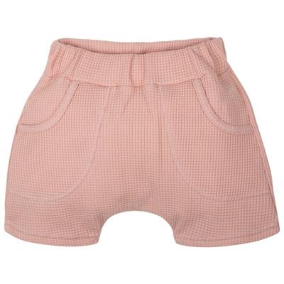 Pure Pure - Baby's Hose Waffle - Shorts Gr 62 rosa