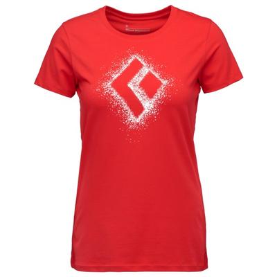 Black Diamond - Women's Chalked Up 2.0 S/S Tee - T-Shirt Gr XL rot