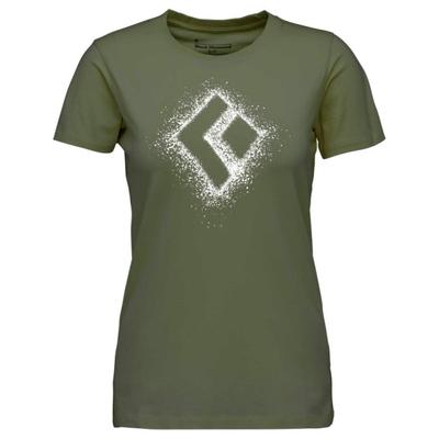 Black Diamond - Women's Chalked Up 2.0 S/S Tee - T-Shirt Gr S oliv