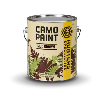 Hunters Specialties Permanent Camo Paint Quart Mud Brown Camo HS-00361