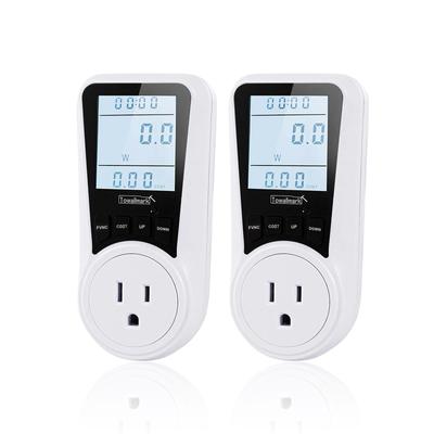 Watt Meter,Electricity Usage Monitor with LCD Display and Backlight,2 Pack - 2 PACK