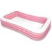 Feract 2.5 ft x 10 ft x 1.8 ft Polyvinyl Chloride (PVC) Inflatable Pool in Pink | 22 H x 72 W x 120 D in | Wayfair A0BSMM3VRZ