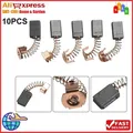 Jeu de balais de carbone pour moteur électrique, 10 pièces, 5x8x12mm, pièces de rechange pour meuleuse d'angle Black-Decker G720, accessoires pour outils électriques