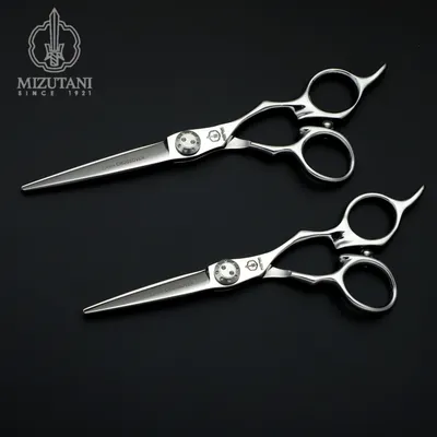Mizutani-Ciseaux de coiffeur en acier fin texturé outils haut de gamme salon 440C 5.5 pouces 6