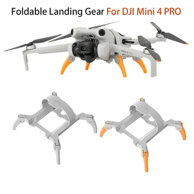 Für DJI Mini 4 Pro Faltbare Fahrwerk Erweiterte Höhe Bein Unterstützung Schutz Stehen Skid Für DJI Mini 4 Pro Drone Zubehör