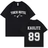 2024 Rock Band toyio Hotel Kaulitz T-Shirt donna moda puro cotone Comfort manica corta T Shirt Hip