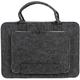 Laptop-Tasche aus Filz Notebooktasche Schutzhülle Aktentasche Arbeitstasche Grau