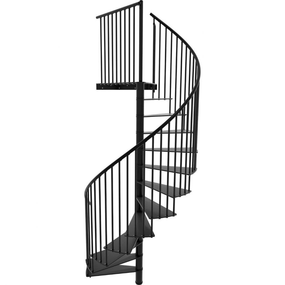 Minka Spindeltreppe Portofino schwarz Wendeltreppe, 120 cm Image