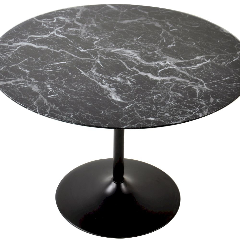 SalesFever »Swirl« Esstisch schwarz Ø 110 cm