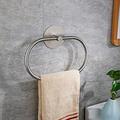 Towel Ring for Bathroom, Self-adhesive Hand Towel Holder Wall Mounted,304 Stainless Steel Bath Towel Hanger/Round Hand Towel Rack Perfect for Bathroom, Sink, Kitchen