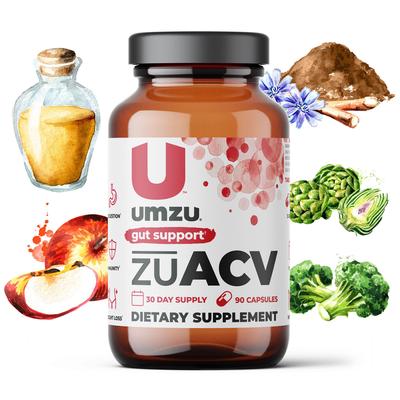 Zuacv+Prebiotics: Digestion, Immunity & Weight Loss by UMZU | Servings: 30 Day Supply