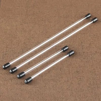 100pcs Clear Storage Tube Small Plastic Round Tubing with Caps Incense Joss Stick Bottle Empty Container