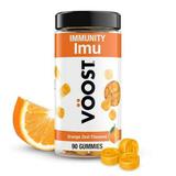 Voost Immunity Gummies Vitamin C Supplement with Zinc Acerola & Echinacea Supports a Healthy Immune System* Adult Chewable Vitamin Orange Zest Flavored 30 Day Supply - 90 Count