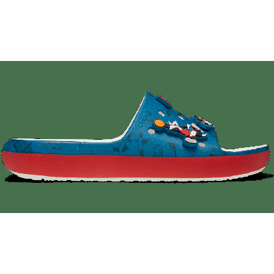 Crocs White Looney Tunes Classic Slide Shoes