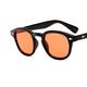 YYUFTTG Mens sunglasses Acetate Sunglasses Men's Round Small Sunglasses Glasses Driving Glasses Rice Nail Round Frame Sunglasses (Color : 1)