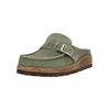 Slipper CRUZ "Emilian", Damen, Gr. 42, grün, Rindsleder, casual, Schuhe, im klassischen Design